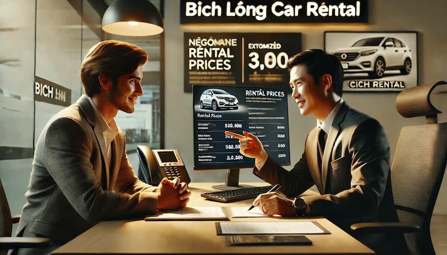 thuê xe 7 chỗ cần thơ- tư vấn khách hàng ký hợp đồng