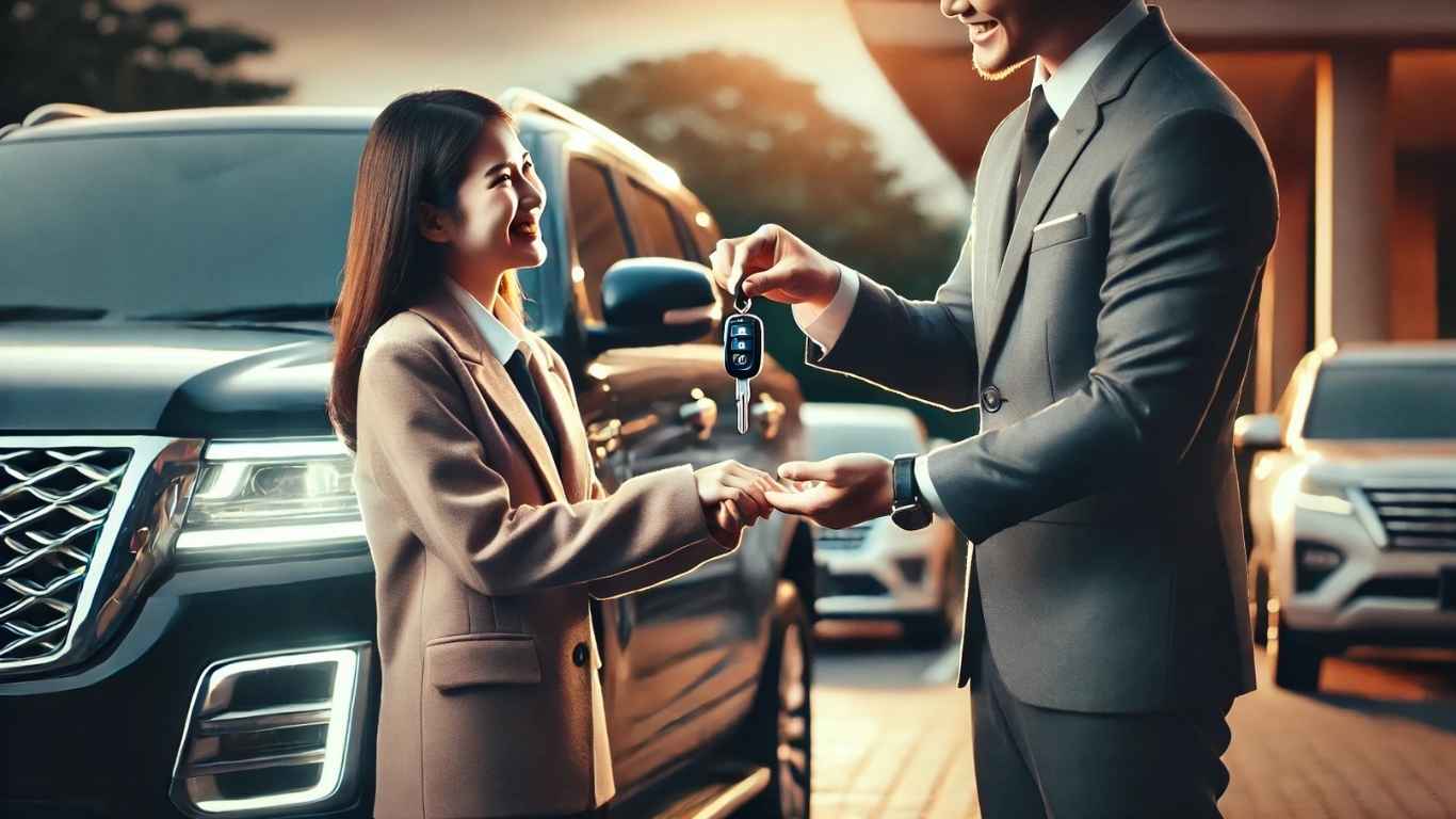 cho thuê xe du lịch tự lái cái răng cần thơ bích long giao xe cho khách