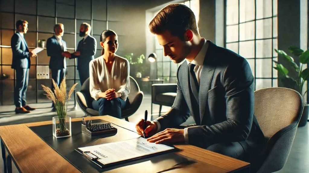 khách hàng ký hợp đồng với dịch vụ thuê xe hợp đồng cần thơ bích long