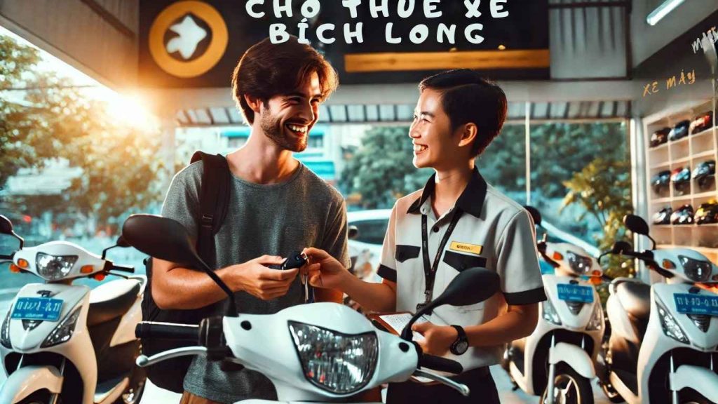 khách hàng hài lòng với thuê xe máy cần thơ giá rẻ