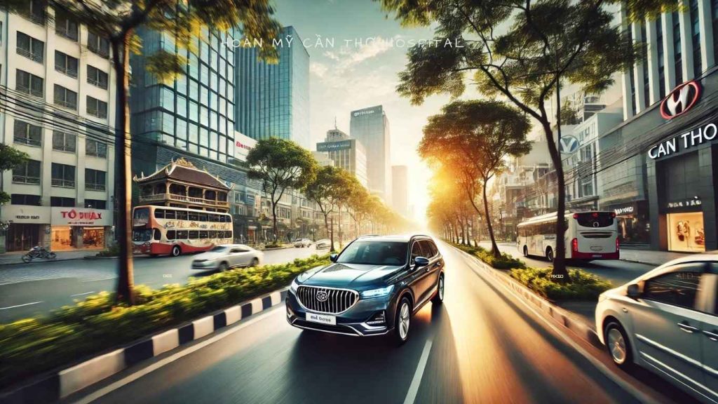 thuê xe 4 chỗ 7 chỗ tại bệnh viện hoàn mỹ cần thơ chất lượng