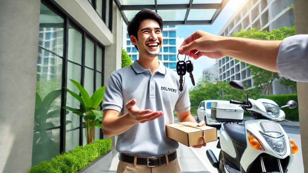 thuê xe honda cần thơ giao tận nơi cho khách hàng