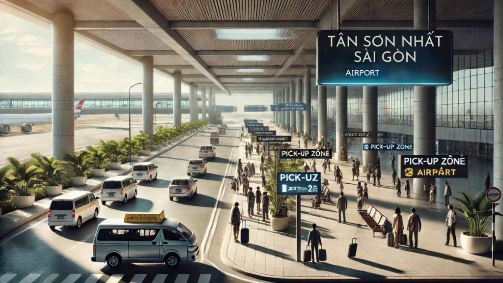 quang cảng nơi thuê xe tân sơn nhất đi cần thơ đón khách