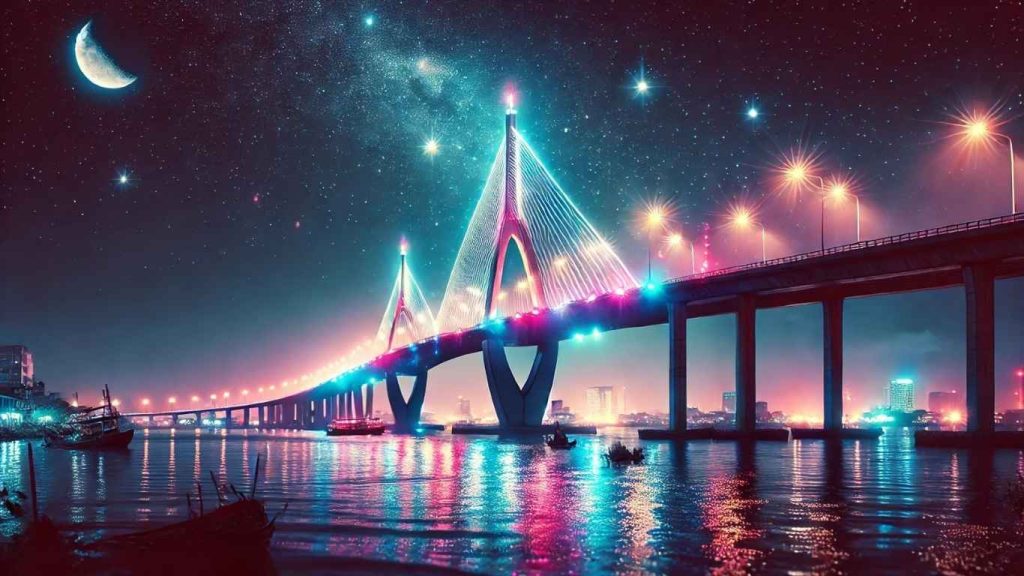 thuê xe tân sơn nhất đi cần thơ qua cầu cần thơ vào ban đêm