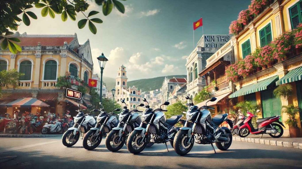 dịch vụ thuê xe máy của thuê xe cần thơ bích long