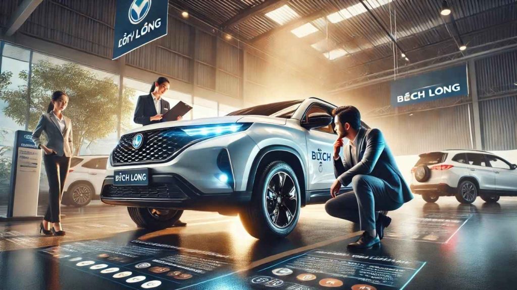 khách hàng kiểm tra xe trước khi thuê xe cần thơ đi thủ dầu một bình dương.