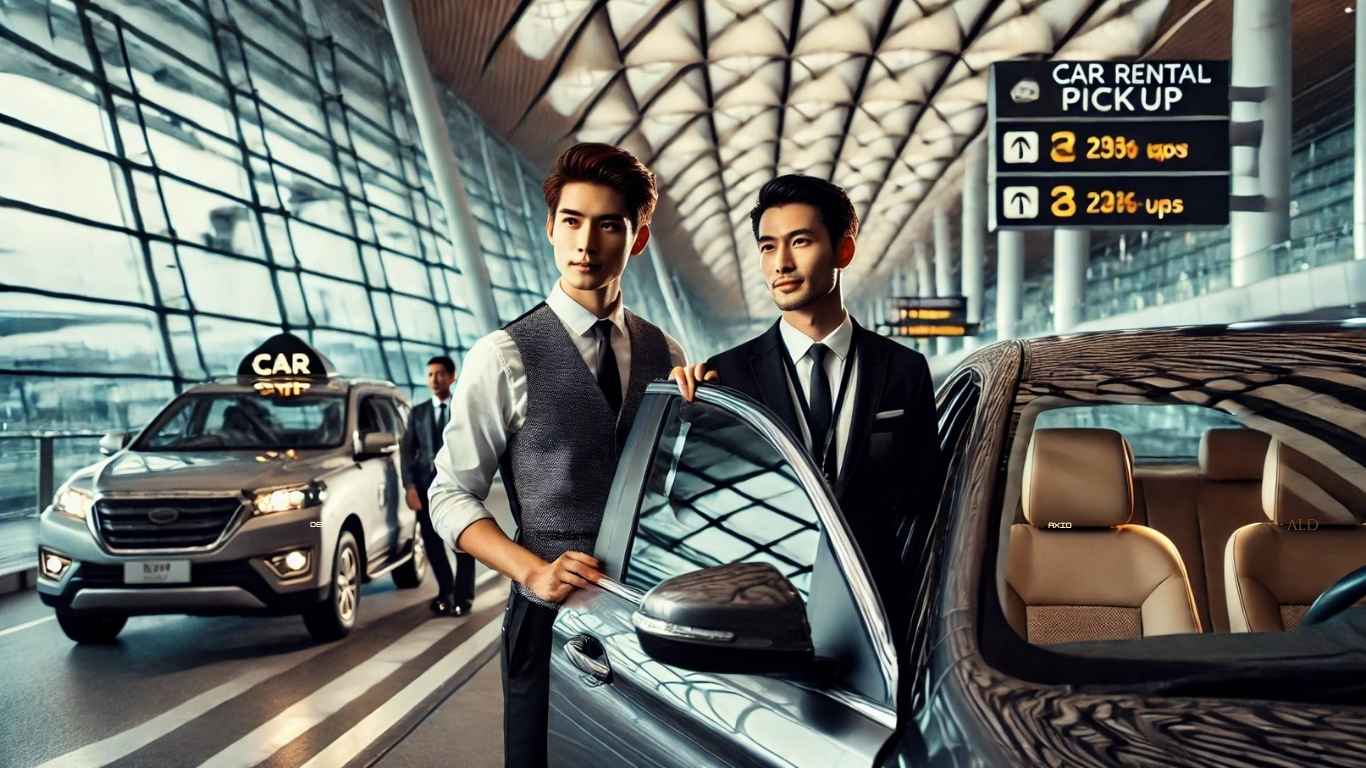 tài xế giúp khách thuê xe 4 chỗ 7 chỗ tại sân bay tân sơn nhất đi cần thơ lên xe