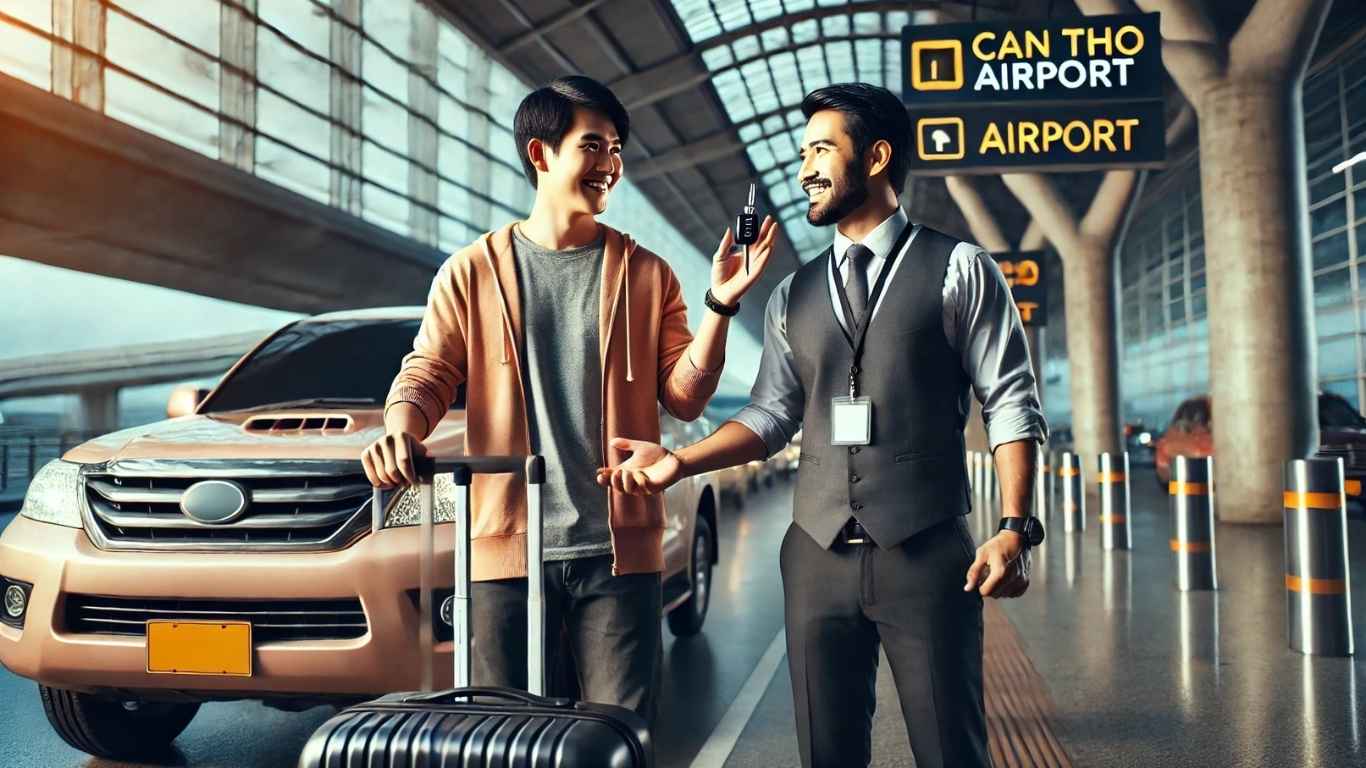 thuê xe sân bay cần thơ đi miếu bà châu đốc an giang với dịch vụ thuê xe tự lái