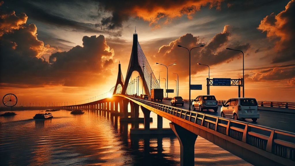 thuê xe đi cà mau từ cần thơ với cảnh đẹp cầu miền tây